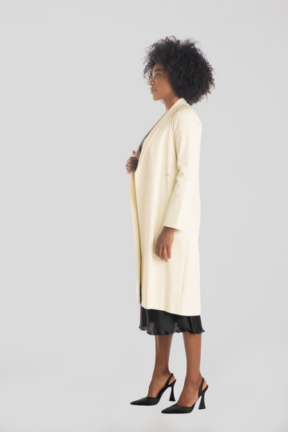 the Cotton Wrap Coat