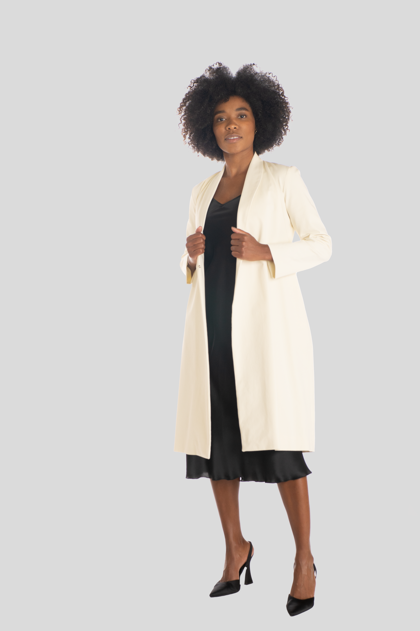 the Cotton Wrap Coat