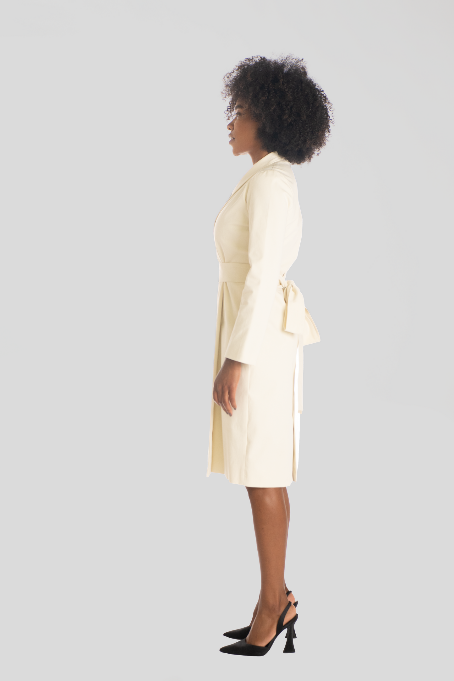 the Cotton Wrap Coat