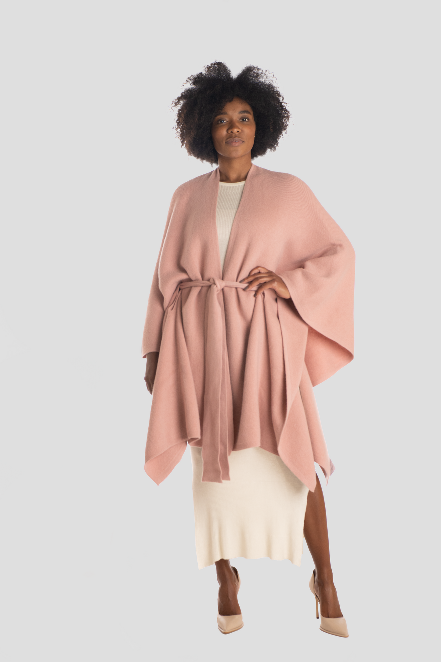 Cashmere Coat Poncho