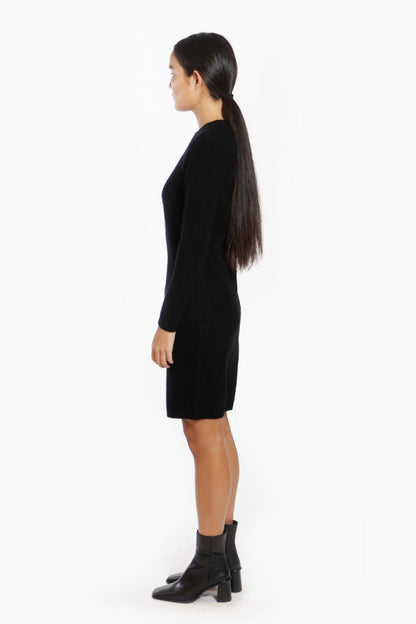 Cashmere Crewneck Sweater Dress