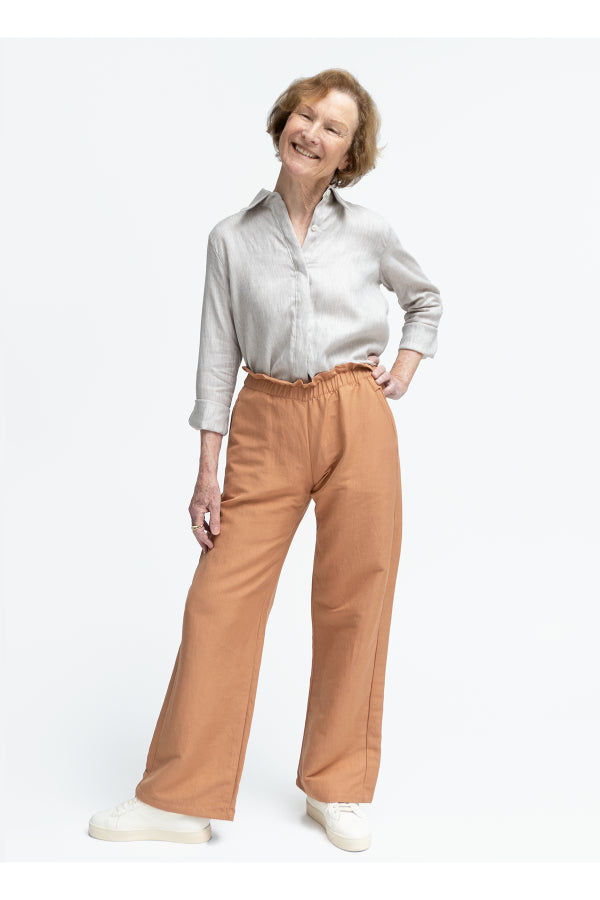 the Cotton & Linen Delaney Pant