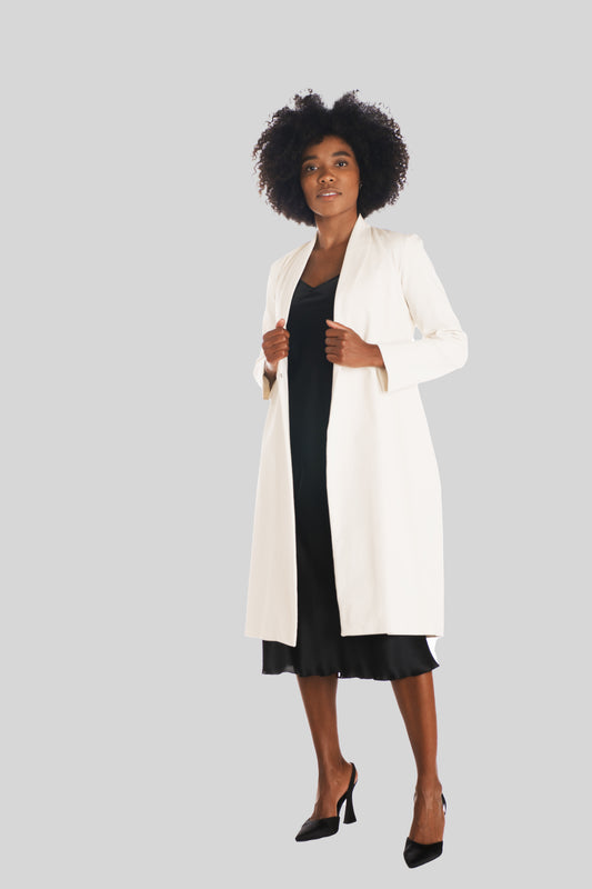 the Cotton Wrap Coat