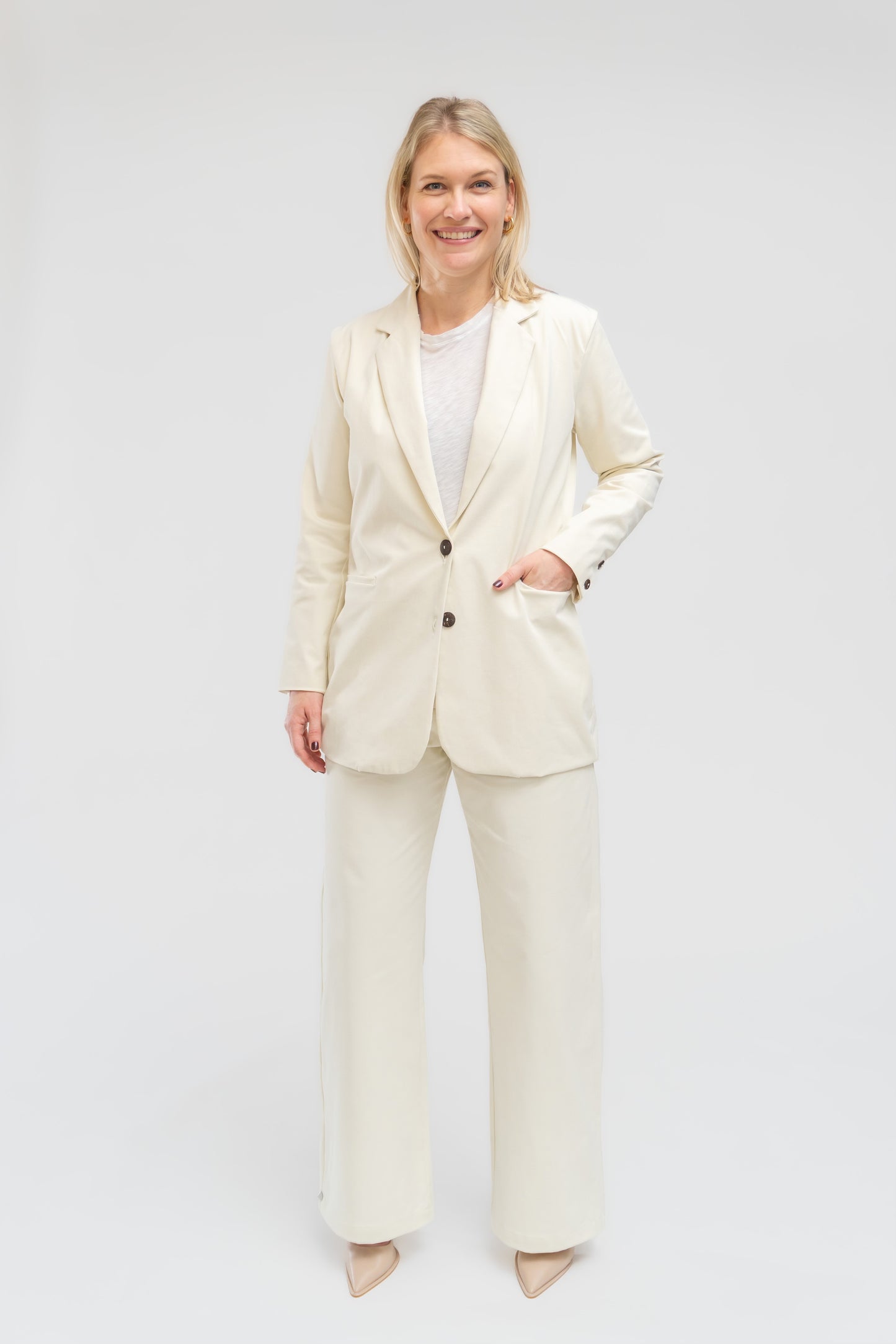 the Cotton Boyfriend Blazer