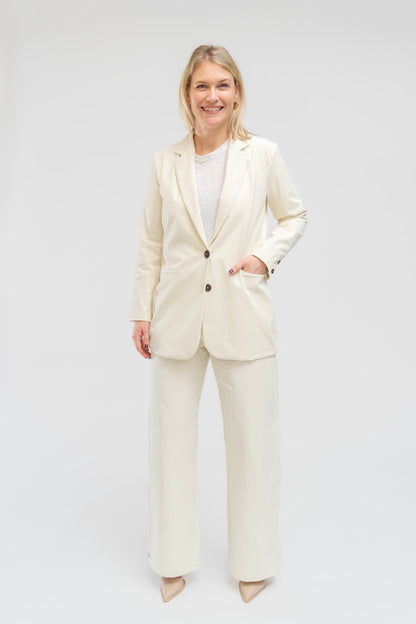 the Cotton Boyfriend Blazer