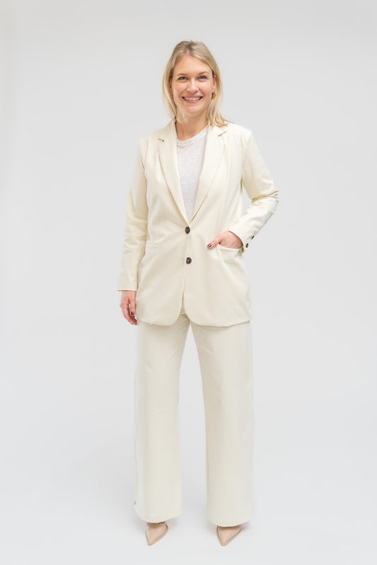 the Cotton Boyfriend Blazer