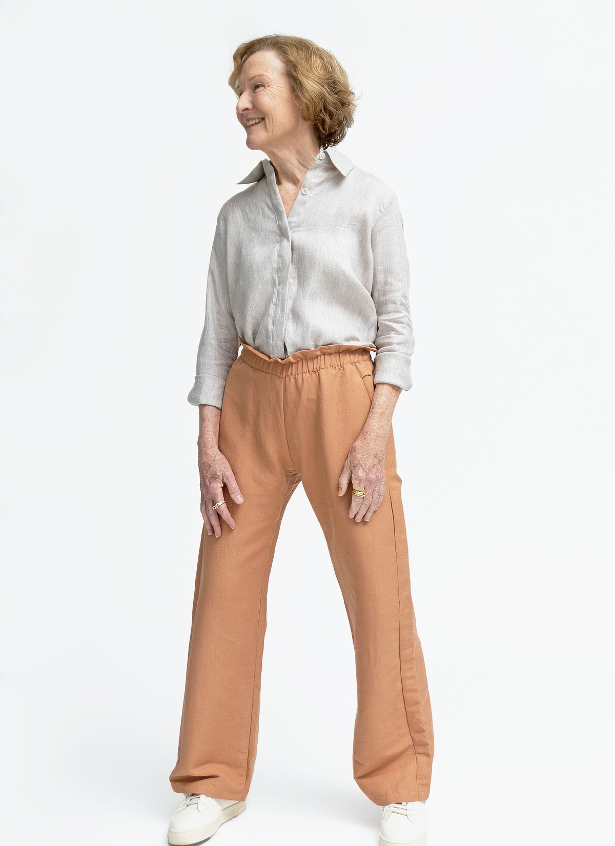 the Cotton & Linen Delaney Pant