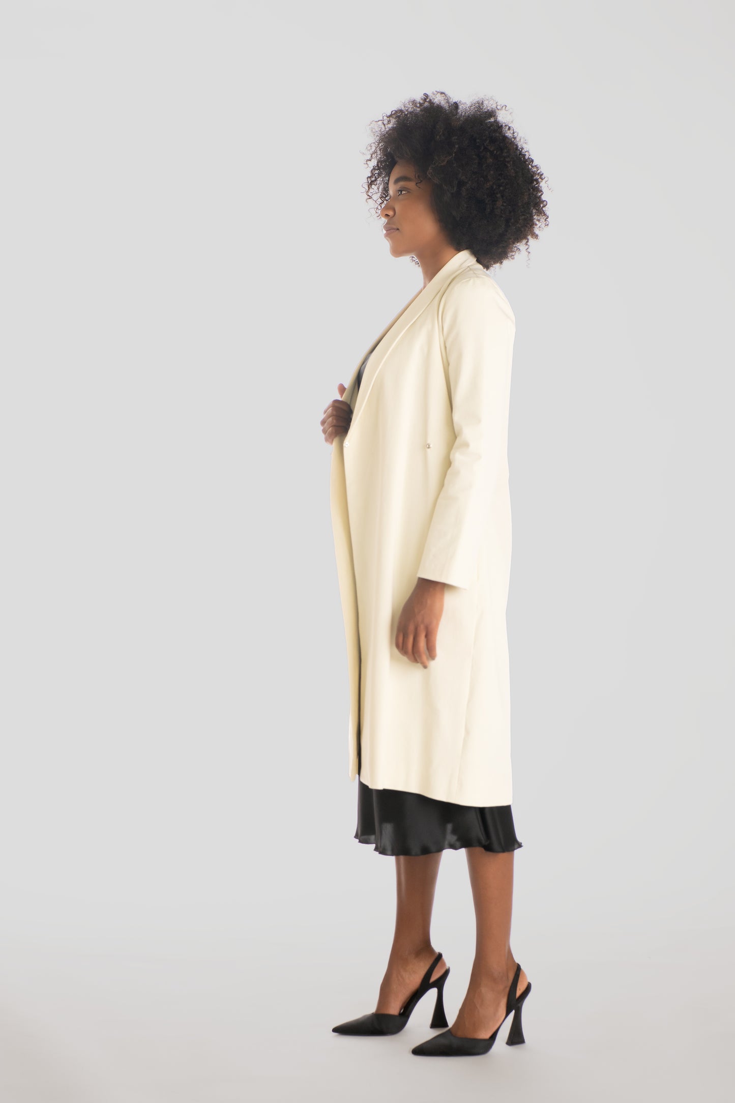 the Cotton Wrap Coat