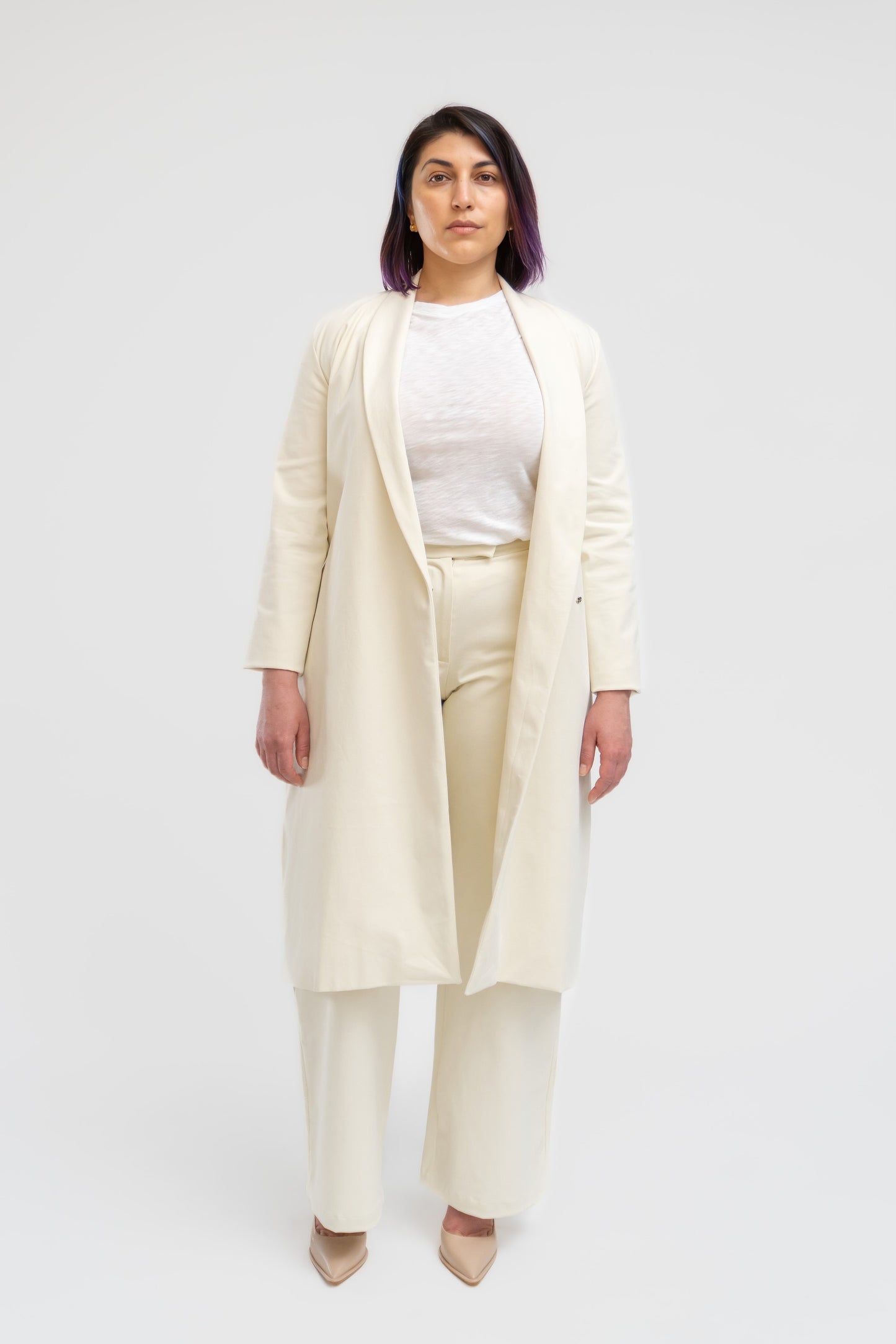 the Cotton Wrap Coat