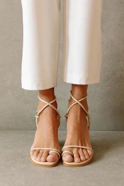 Ivory Corn Vegan Sandal