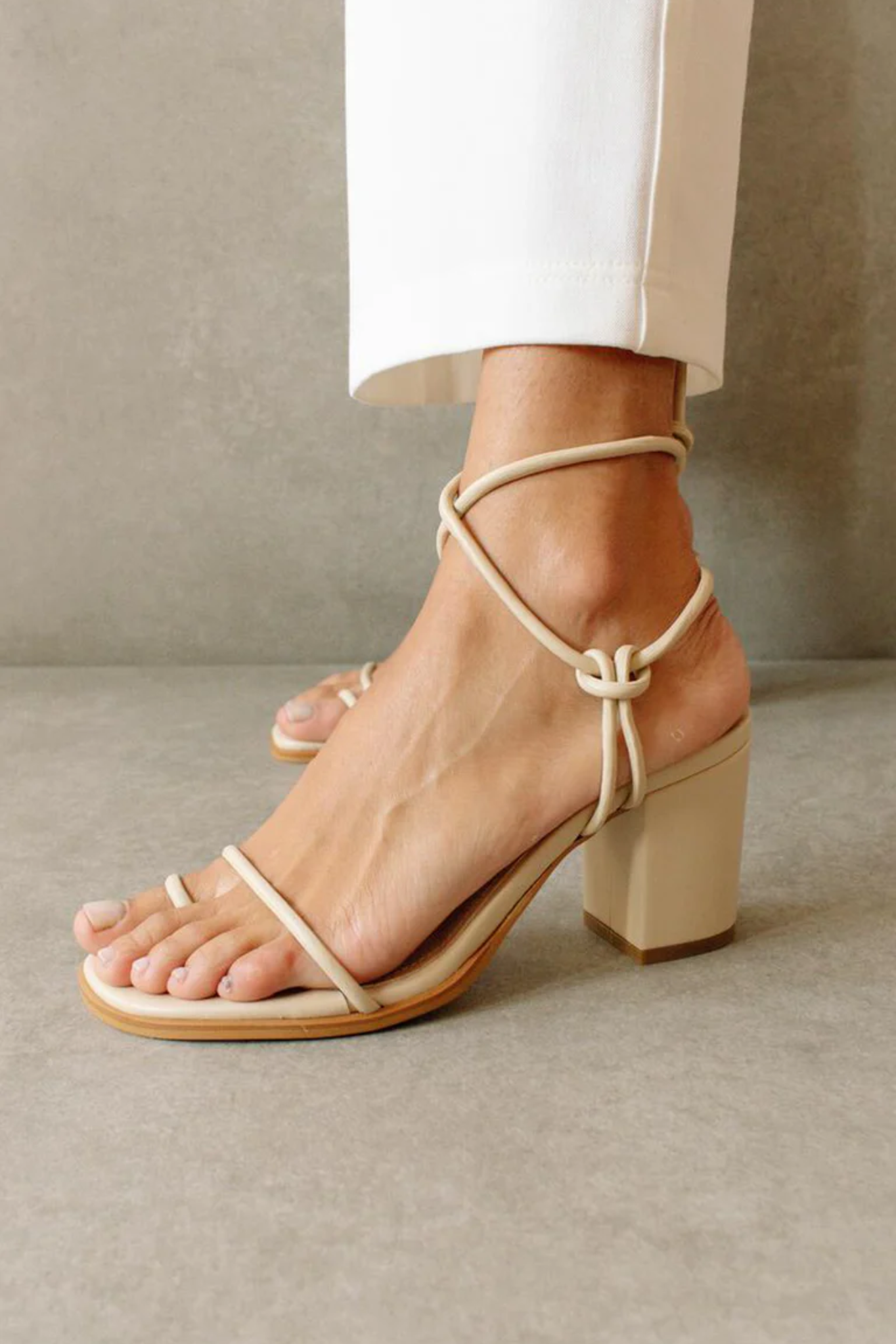 Ivory Corn Vegan Sandal