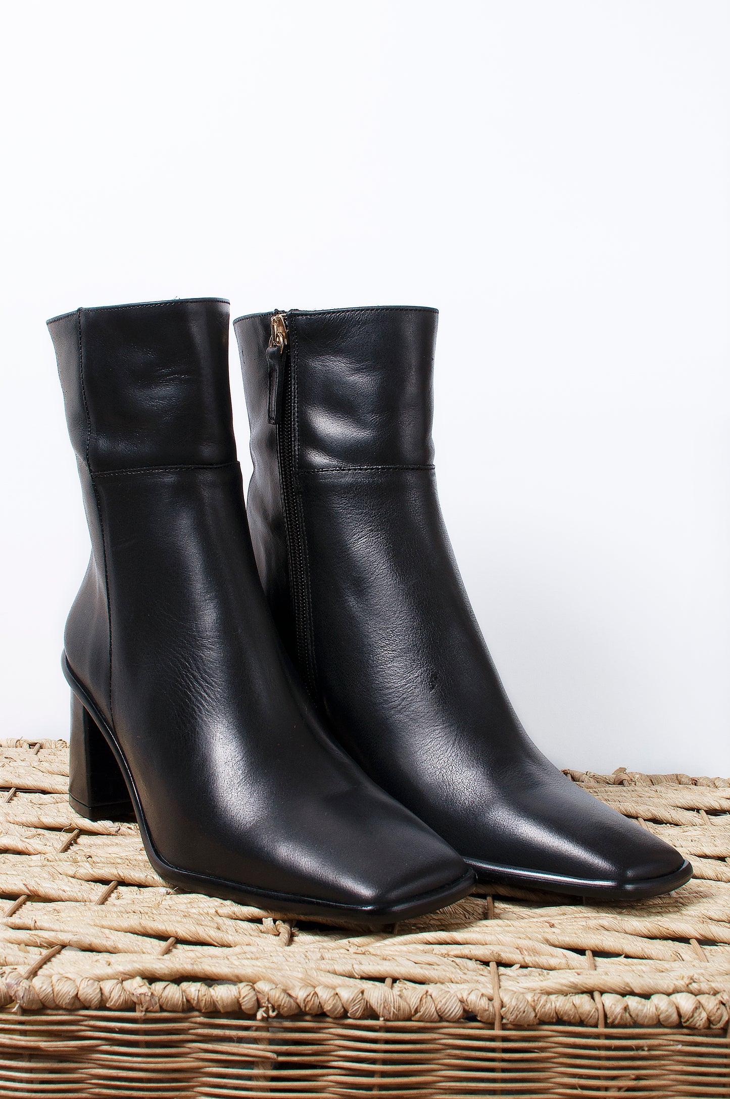 West Leather Ankle Boot