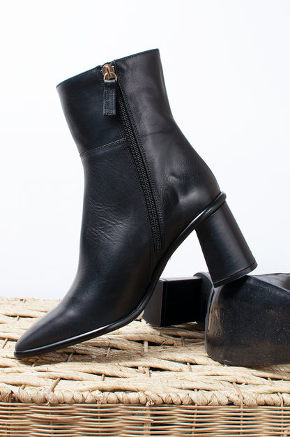 West Leather Ankle Boot