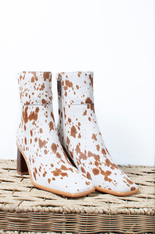 West Cow Ankle Boot